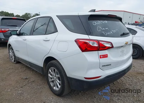 2021 Chevrolet Equinox Fwd Ls из США, поврежденный, VIN 2GNAXHEVXM6144680